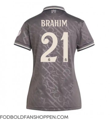 Real Madrid Brahim Diaz #21 Tredjetrøje Dame 2024-25 Kortærmet